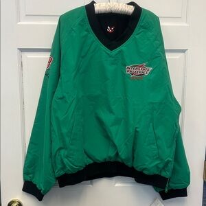 NWT Vintage Bobby Labonte NASCAR Interstate Batteries REVERSIBLE Windbreaker XXL